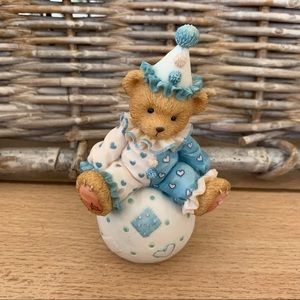 Cherished teddies Wally  1995 bear figurine